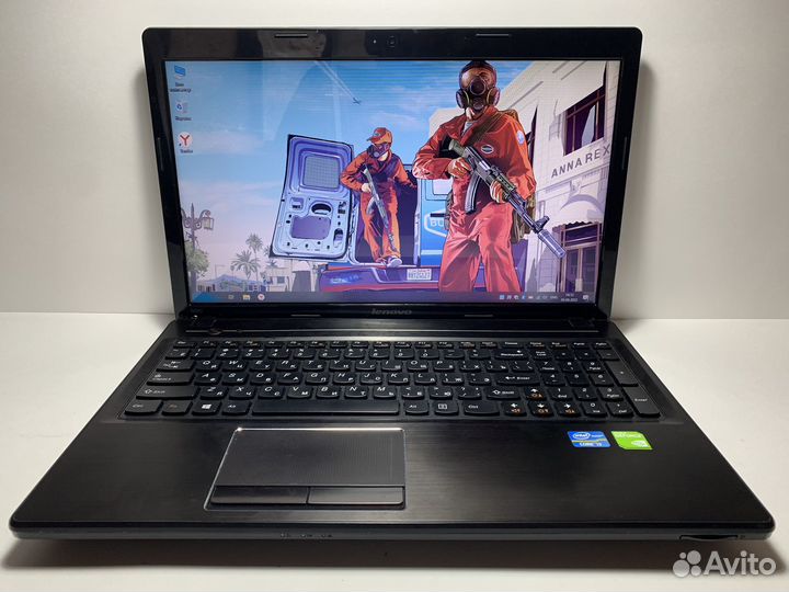 Игровой ноутбук i3/2видеокарты/4gb/ssd