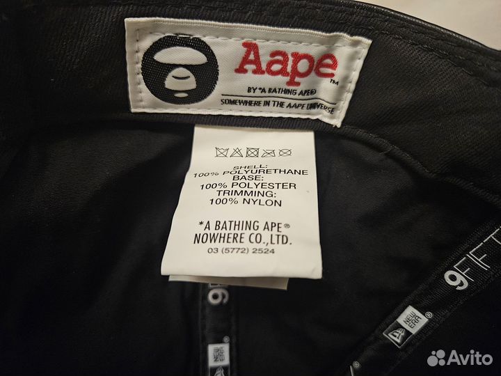 Бейсболка New Era, aape BY *A bathing APE