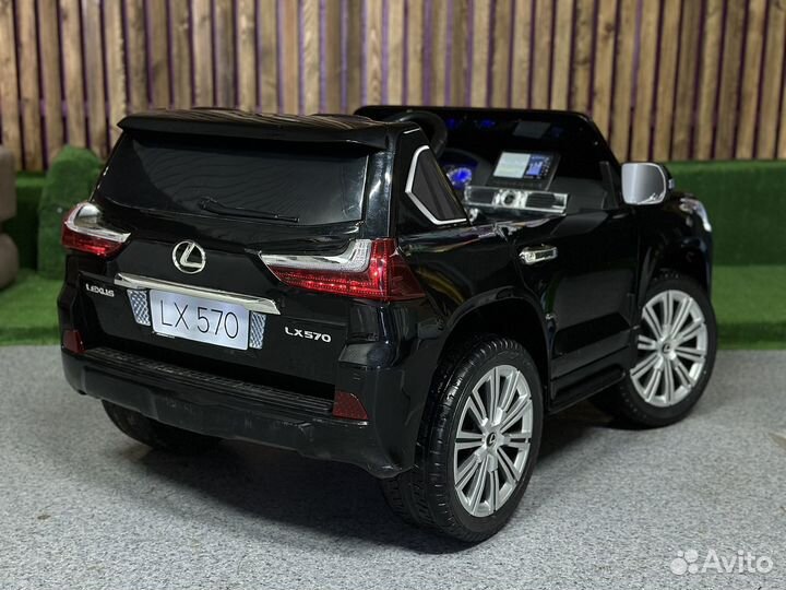 Детский электромобиль Lexus LX570 4Х4 двухместный