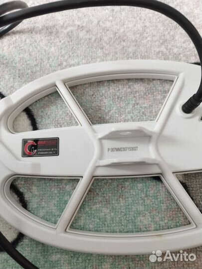 Катушка металлоискателя 7х11 белая b75