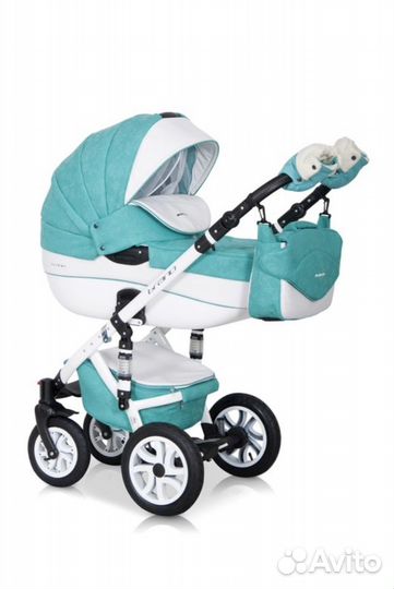 Коляска 3 в 1 Бруно экко Рико