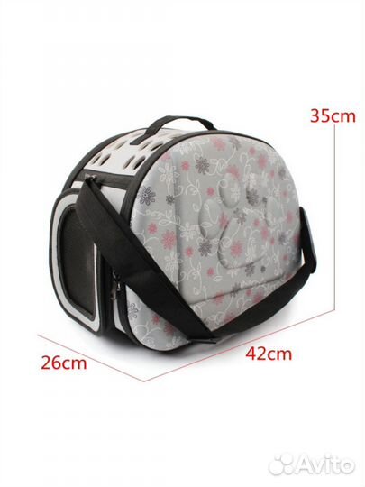 Переноска для животных Solmax. Новая.42x26x35 см