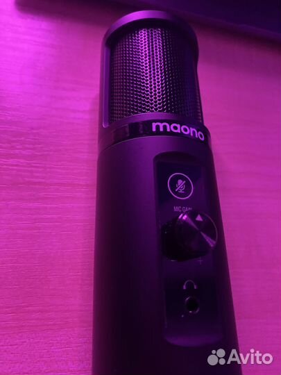 Студийный конденсаторный usb микрофон maono