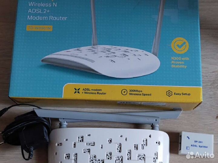 Adsl модем wi fi TP-link TD-W8961N