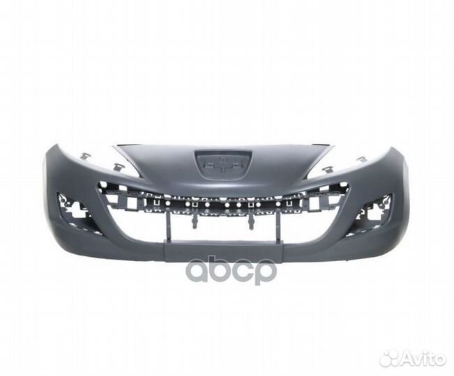 Бампер перед. под птф Peugeot 207 09- (PG04035B