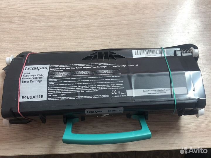 Картридж Lexmark E460X11E(новый)