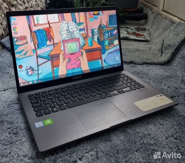 Игровой ноутбук asus i3/MX250/8озу