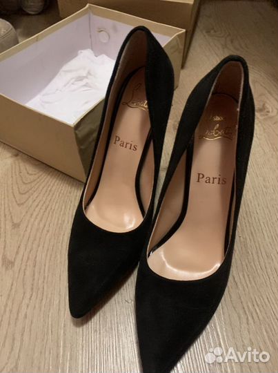 Туфли на красной подошве