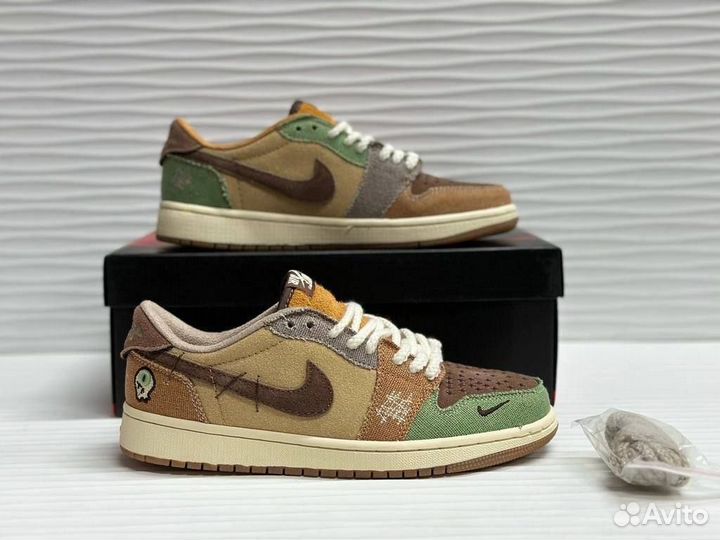 Кроссовки Air Jordan 1 Low Voodoo Zion Williamson