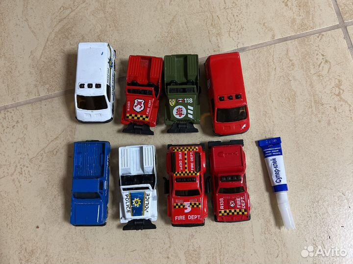 Машинки детские набор 1