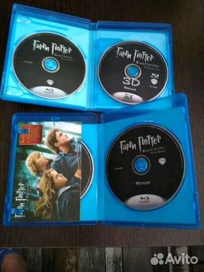 Гарри Поттер и Дары смерти 1часть Blu-ray