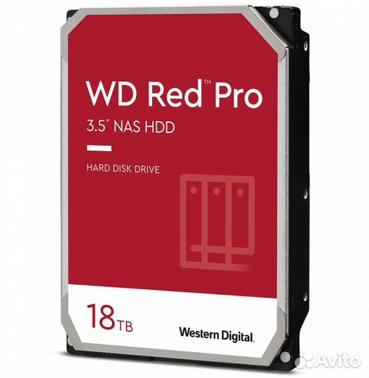 Western Digital Red Pro 18тб, WD181kfgx