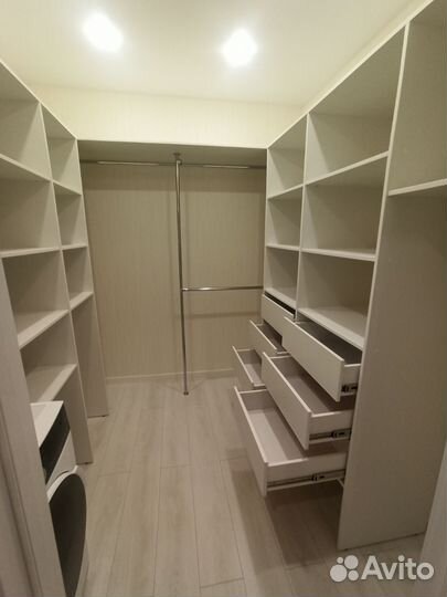 Гардеробная на заказ за 5 дней