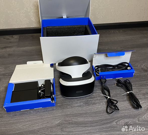 Шлем Sony ps4 vr. Полный комплект. Гарантия