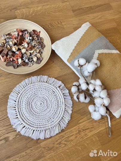 Салфетка макраме