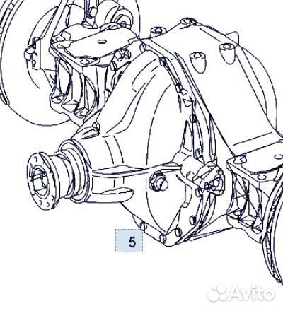 0003504303 Редуктор R440 Mercedes-Benz Actros