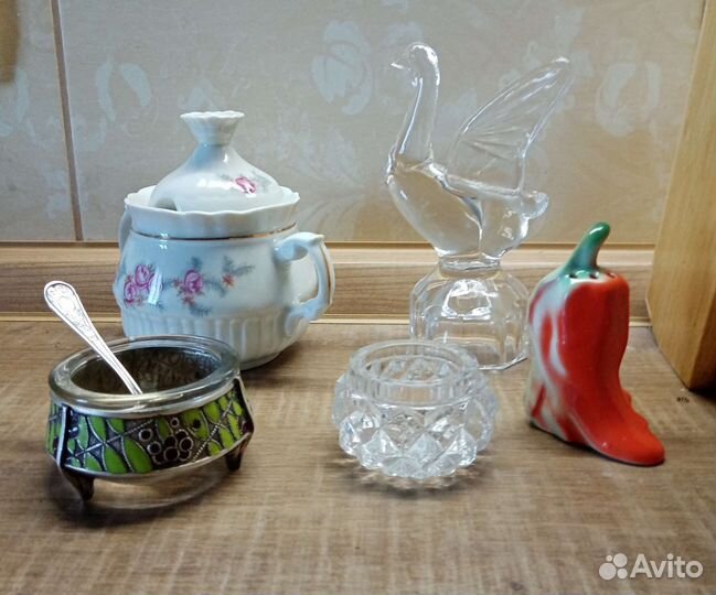 Солонки, перечницы