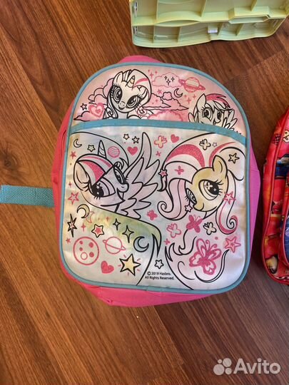 Рюкзаки детские и игрушки бу