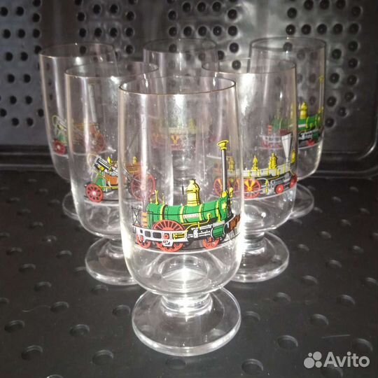 Пивные бокалы пр-во Чехия, набор- 6 шт, Доставлю