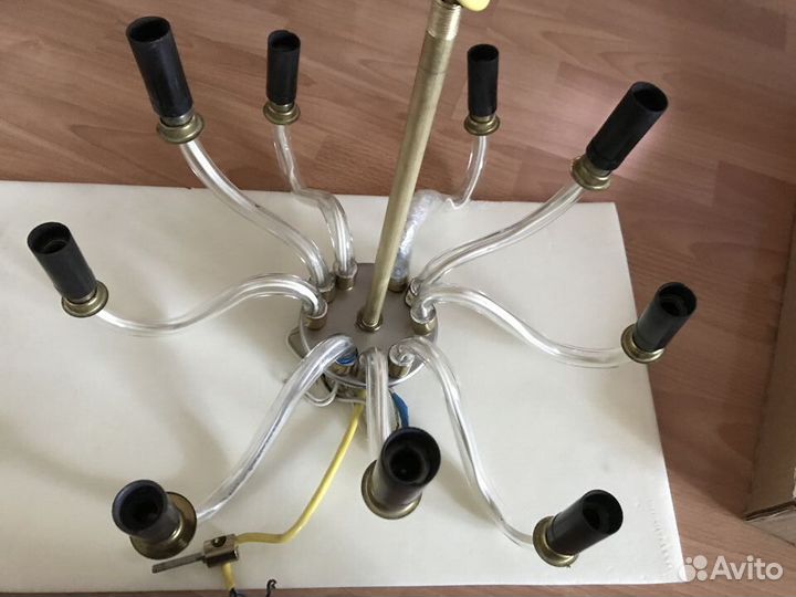 Рожки, запчасти для хрустальной люстры
