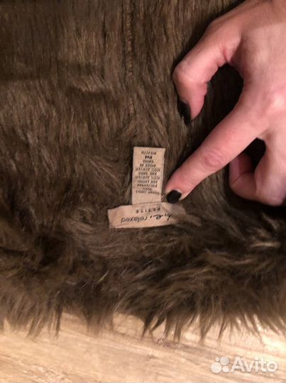 Дубленка искусственная женская