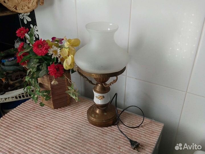 Настольная лампа СССР винтаж