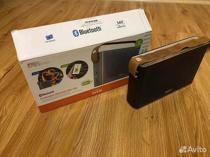 Беспроводная колонка InterStep SBS-230 Metal Black