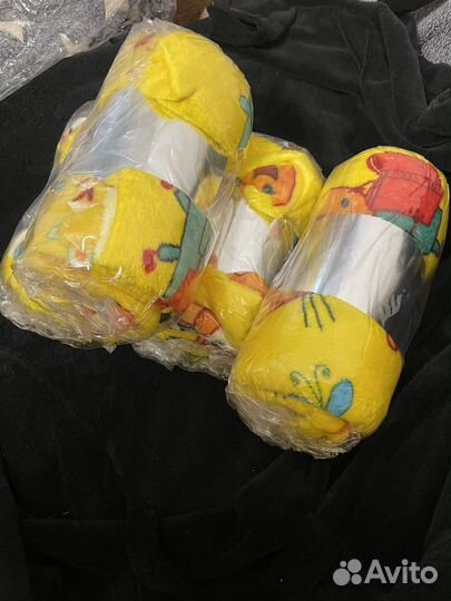 Детский плед мягкий новые 136 на 90