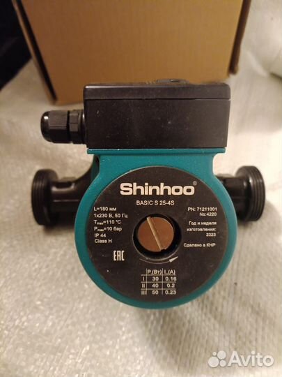 Циркуляционный насос Shinhoo basic S 25-4S 180