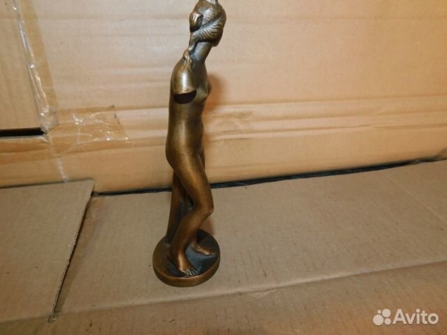 Антикварная, латунная статуэтка Венера Милосская