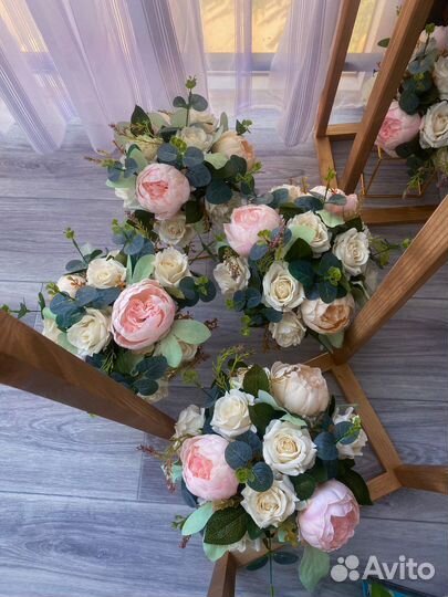 Декорации на свадьбу, свадебный декор