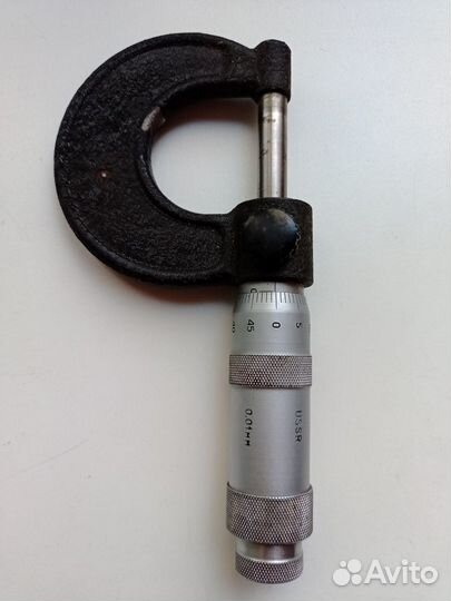 Микрометр 0-25 мм СССР