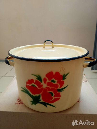 Эмалированная посуда СССР