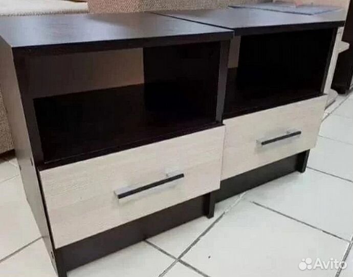 Тумбочка прикроватная эко Венге/Лоредо