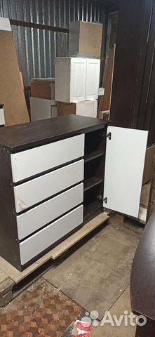 Комод 4 ящика с распашным фасадом