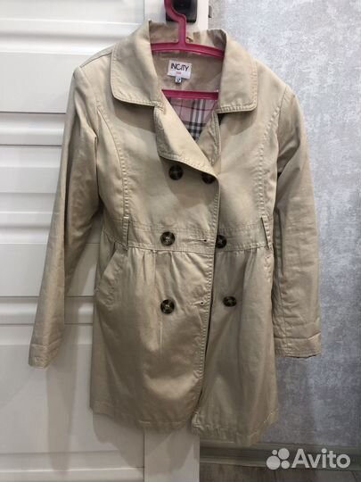 Тренч детский 128 рост