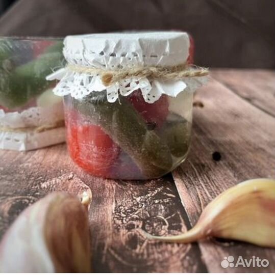 Мыло баночка солений/малины/меда