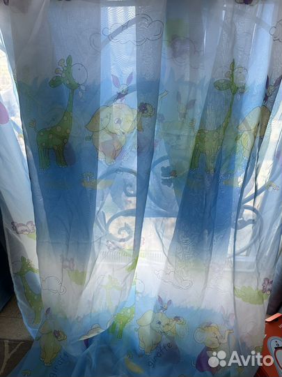 Тюль в детскую