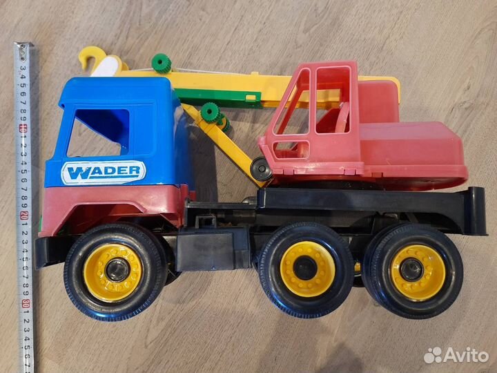 Кран подъемный трактор детский