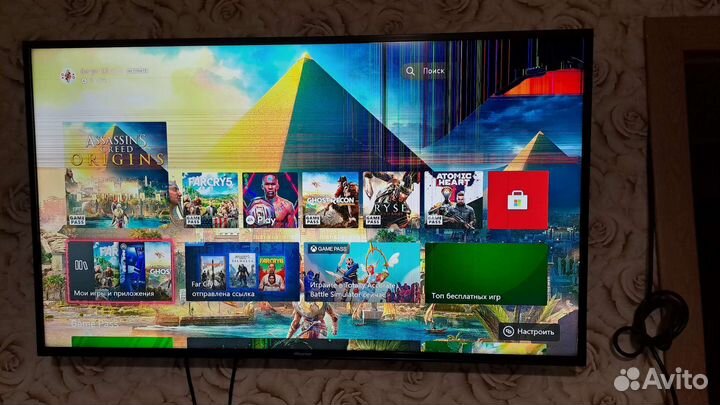 Xbox One X 1tb с играми и подпиской