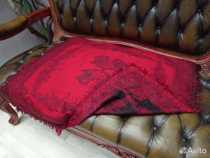 Платок 95 etro шерстяной двухсторонний италия