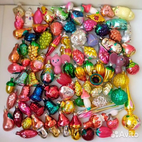 Елочные игрушки СССР