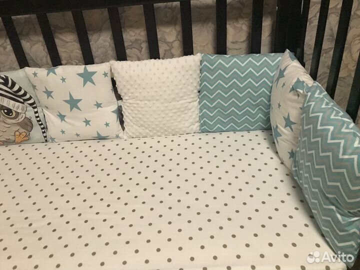 Бортики в детскую кроватку