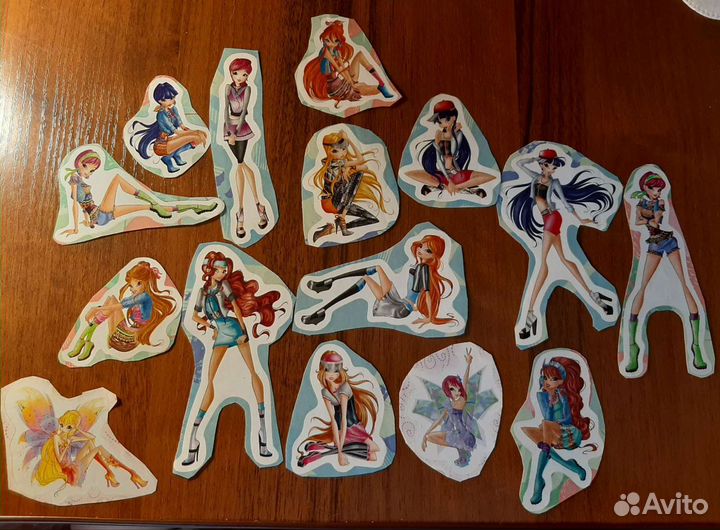 Наклейки Winx