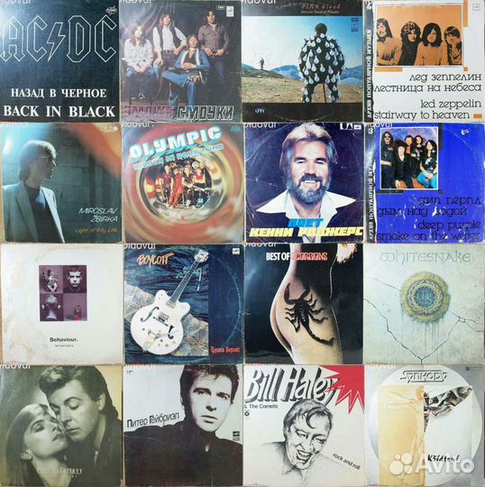 Зарубежный рок на виниле
