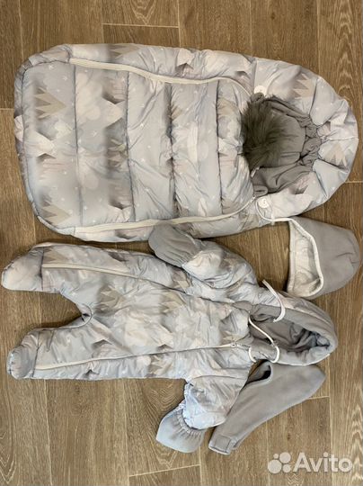 Комплект на выписку зима