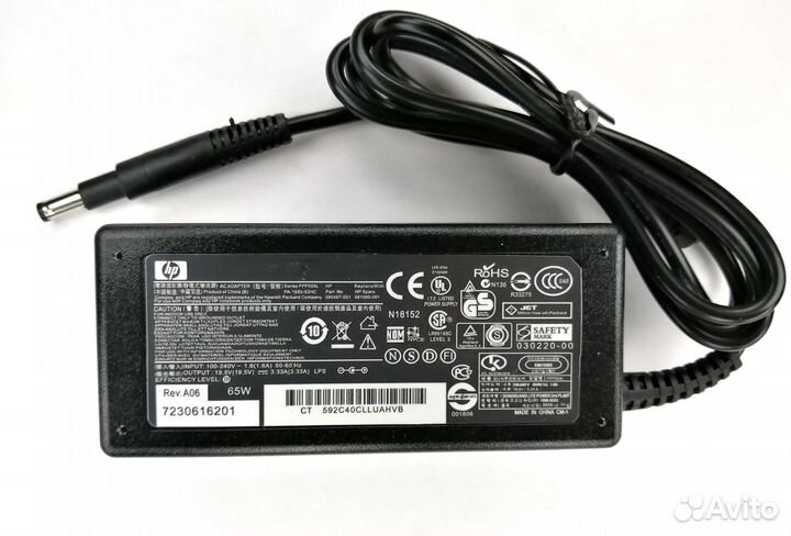 Блок питания для ноутбука HP Envy 19.5V 3.33A (4.8