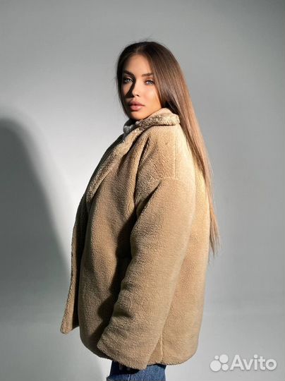 Шуба тедди зимняя короткая