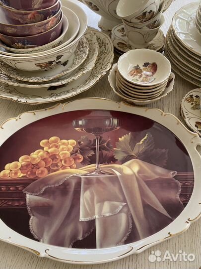 Набор столовой посуды и чайный сервиз