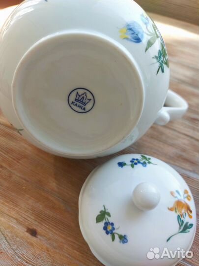 Чайник заварочный фарфоровый гдр